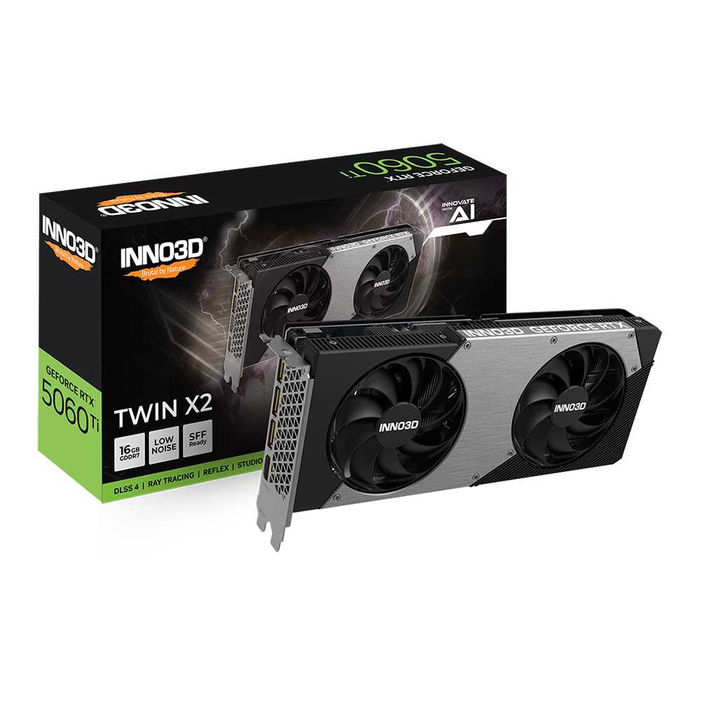 Inno3D RTX 5060 Ti Twin X2 16Gb GDDR7