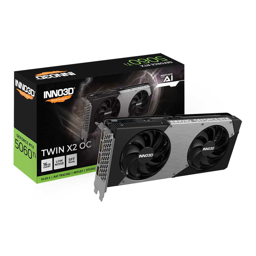Inno3D RTX 5060 Ti Twin X2 OC 16Gb GDDR7