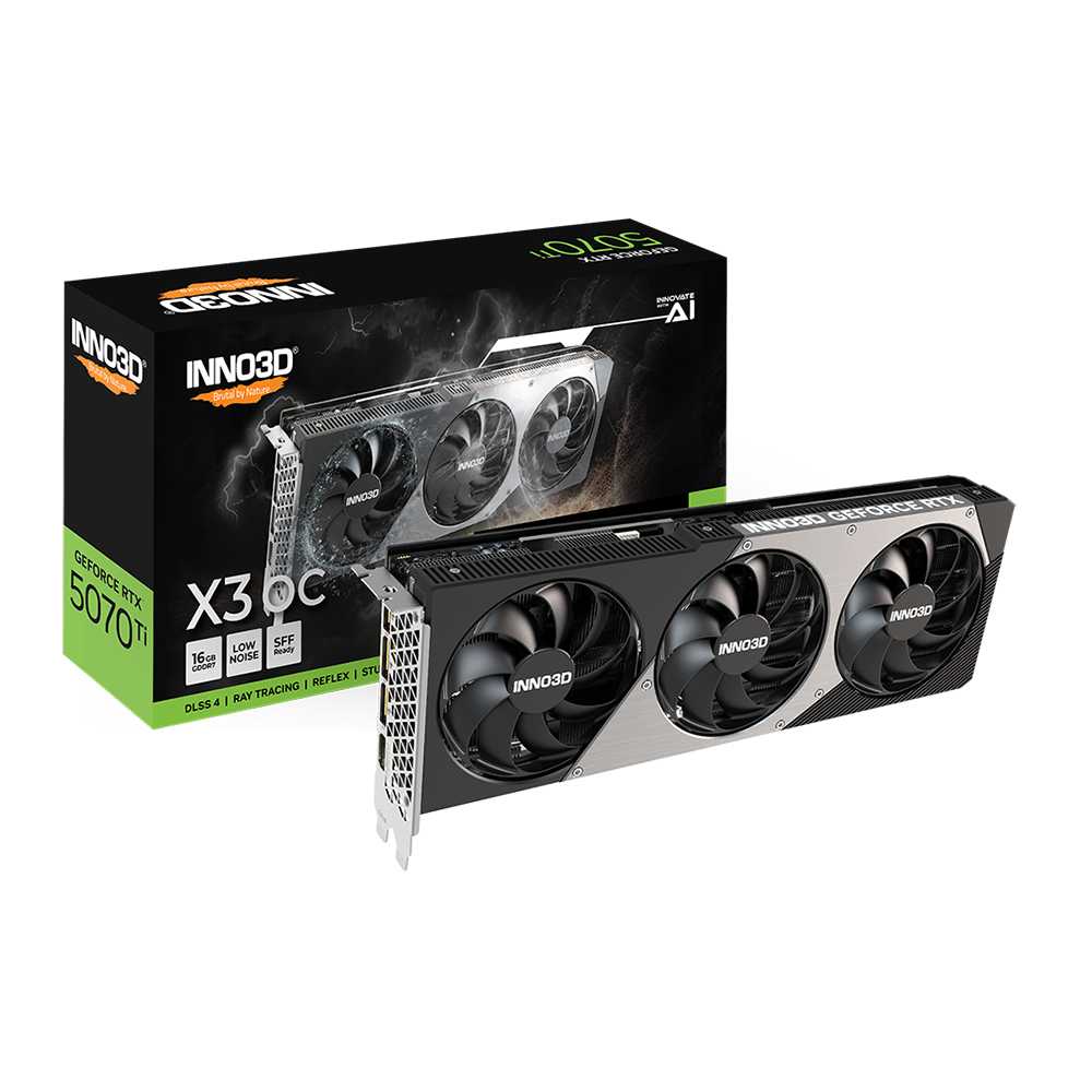 Inno3D RTX 5070 Ti X3 OC 16Gb GDDR7