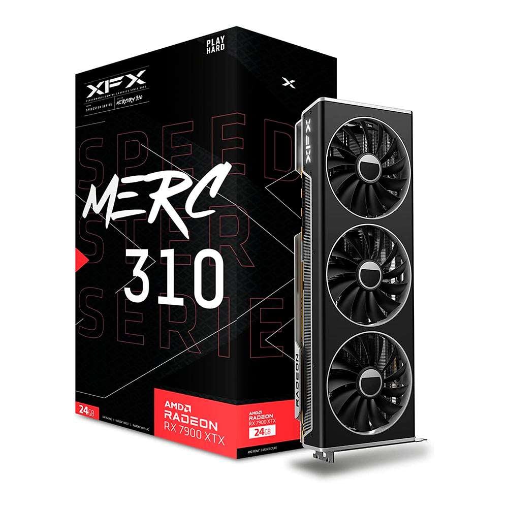 XFX RX 7900 XTX Speedster Merc310 Black Gaming 24Gb GDDR6