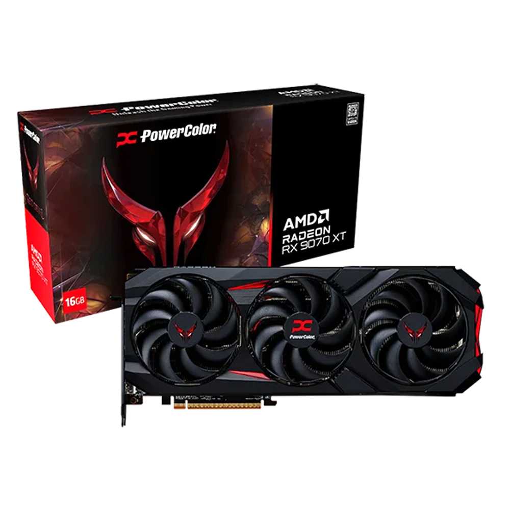 PowerColor RX 9070 XT Red Devil OC 16Gb GDDR6