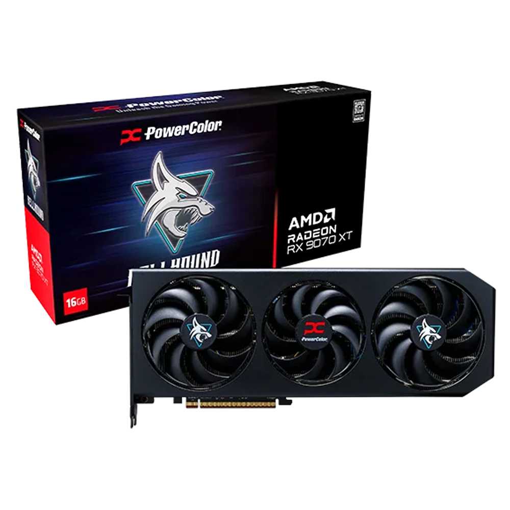 PowerColor RX 9070 XT 16GB Hellhound 16Gb GDDR6