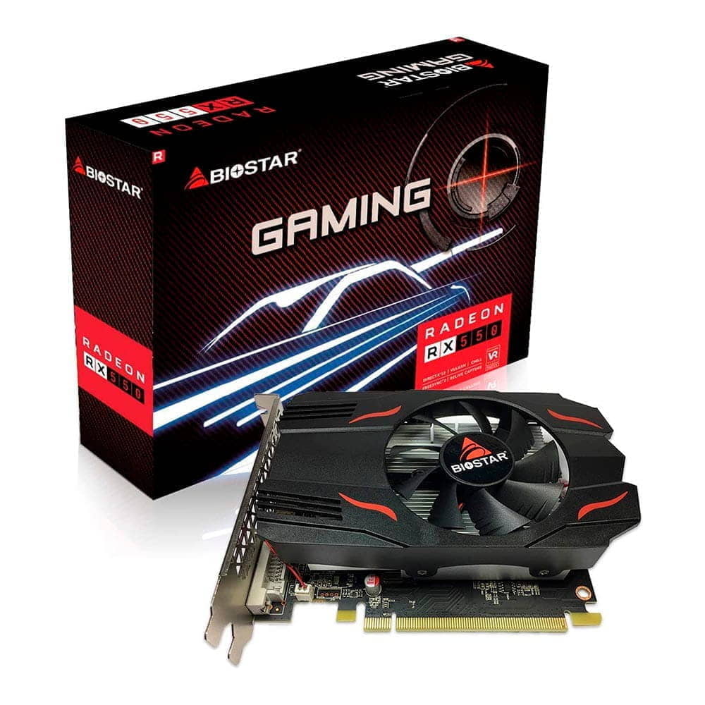 Biostar RX 550 4Gb GDDR5