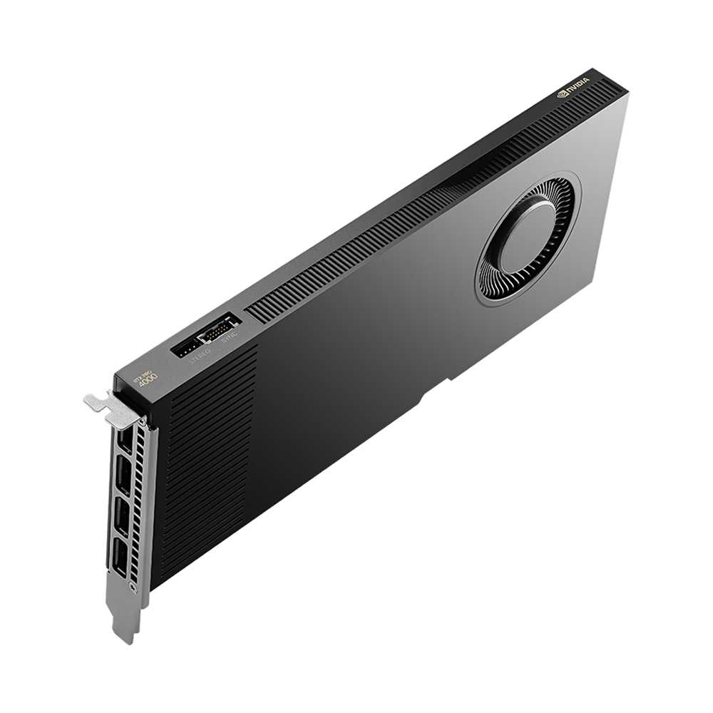 PNY RTX Pro 4000 Blackwell 24Gb GDDR7