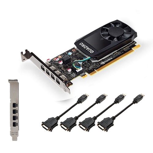 PNY Quadro P1000 DVI 4Gb GDDR5. BULK.
