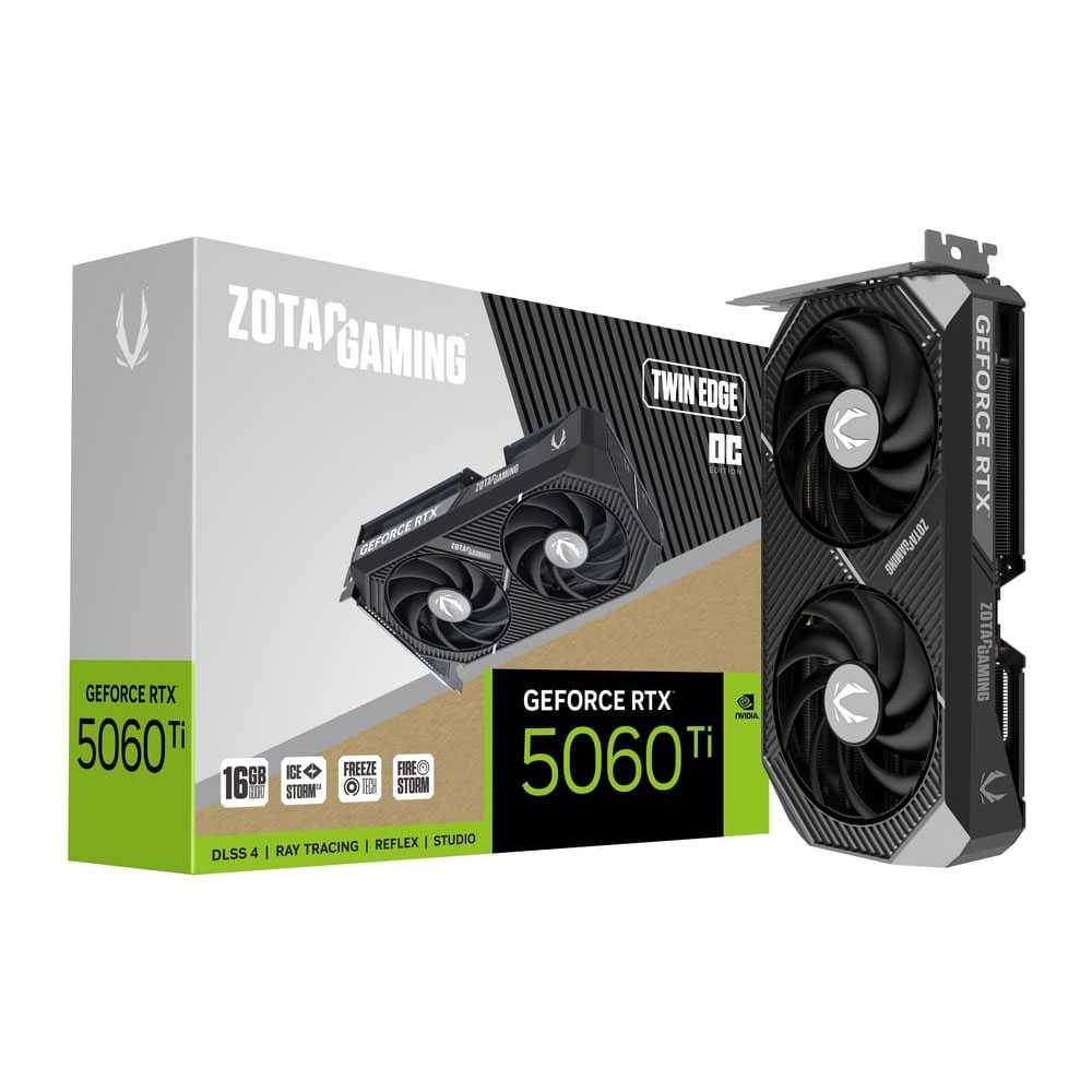 Zotac RTX 5060 Ti Twin Edge OC 16Gb GDDR7