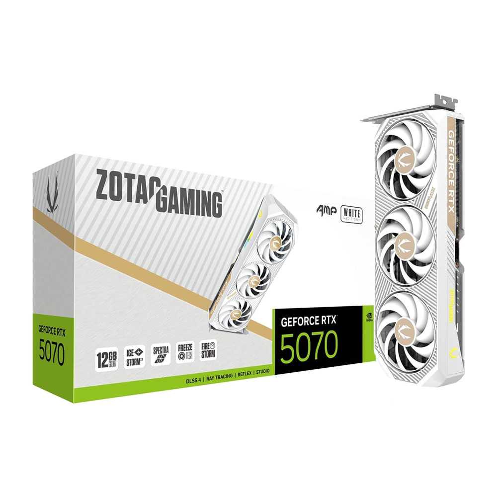 Zotac RTX 5070 AMP White 12GbB GDDR7