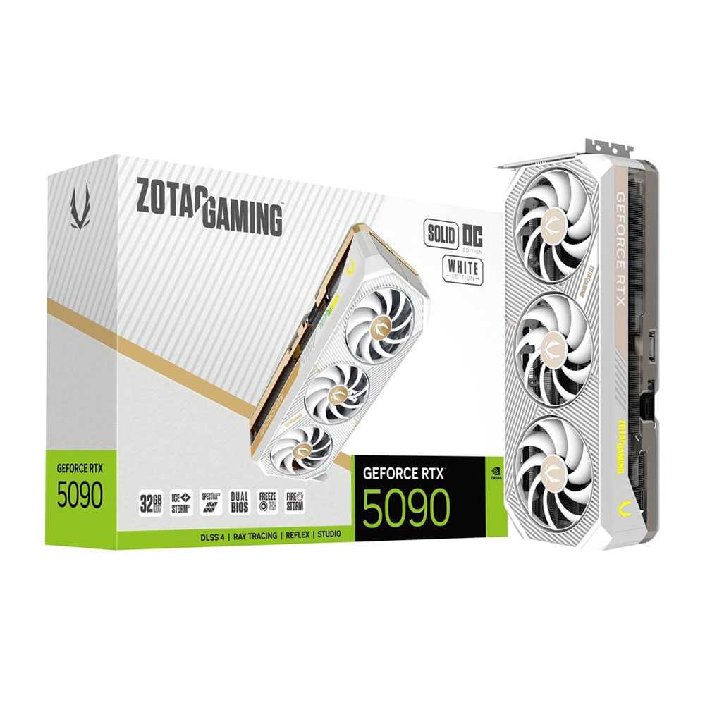 Zotac RTX 5090 Solid OC White 32Gb GDDR7