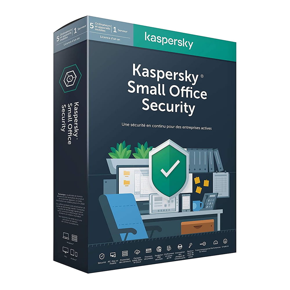 Kaspersky Lab Small Office Security 7. 5 Usuarios + 1 Servidor 1 Año
