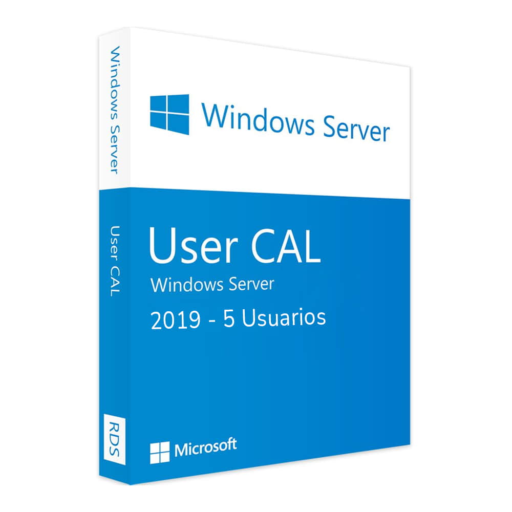 Licencia adicional 5 usuarios CAL. Windows Server 2019 - Ibertronica