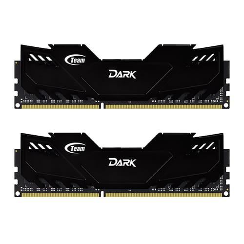 Team Dark Black 8Gb (2x4Gb) DDR3 1600Mhz - REFURBISHED