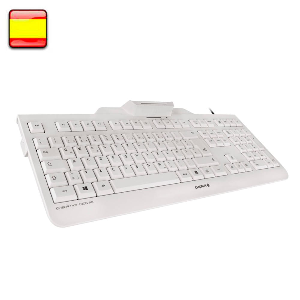 Cherry KC 1000 SC. Lector de tarjetas inteligentes. Gris
