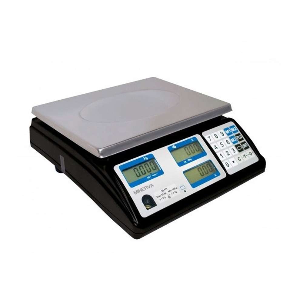 Minerva 56PPI-30 Balanza solo Peso, 30Kg, zona España península