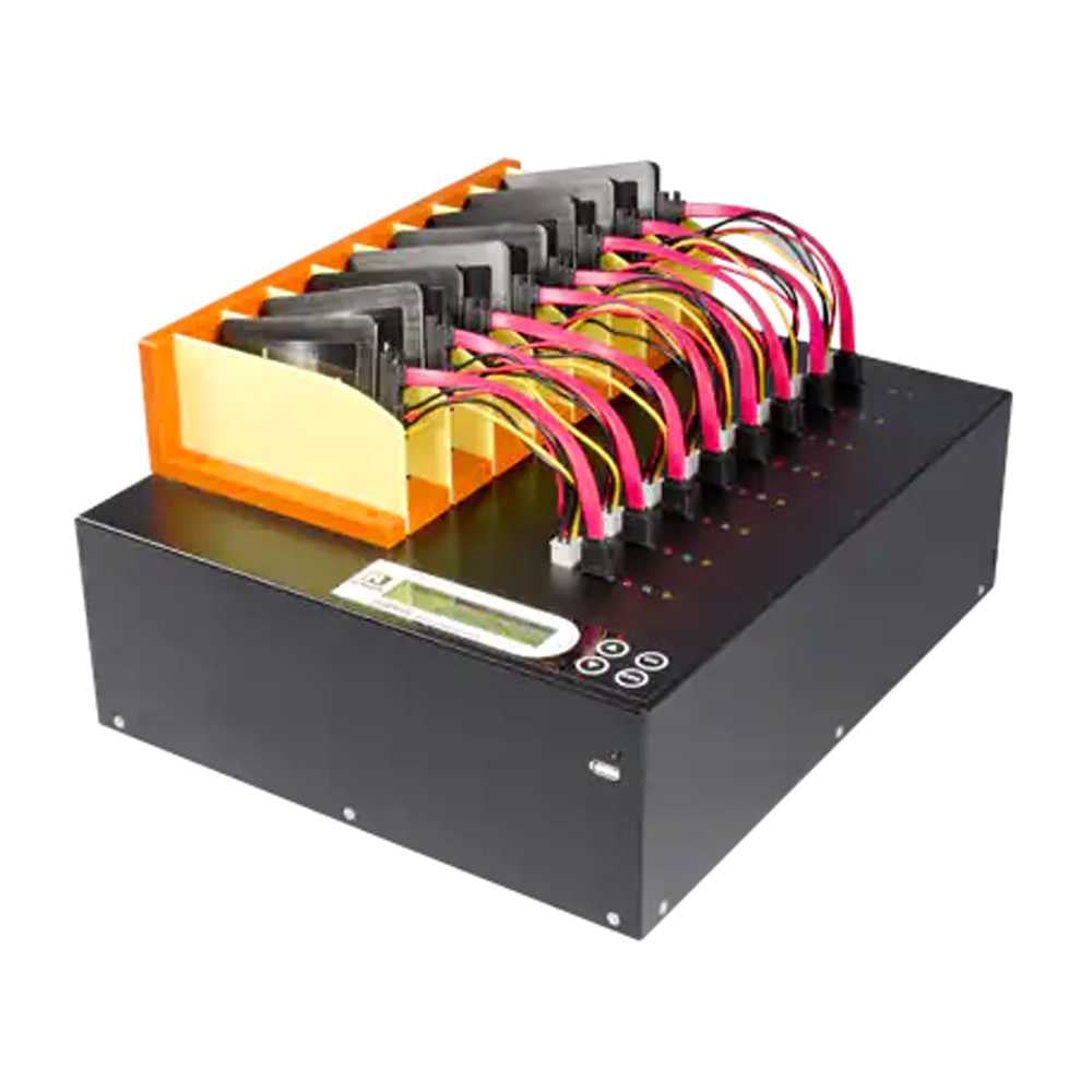 MT800H - Duplicador/Sanitizador para HDD/SSD. Hasta 7 dispositivos
