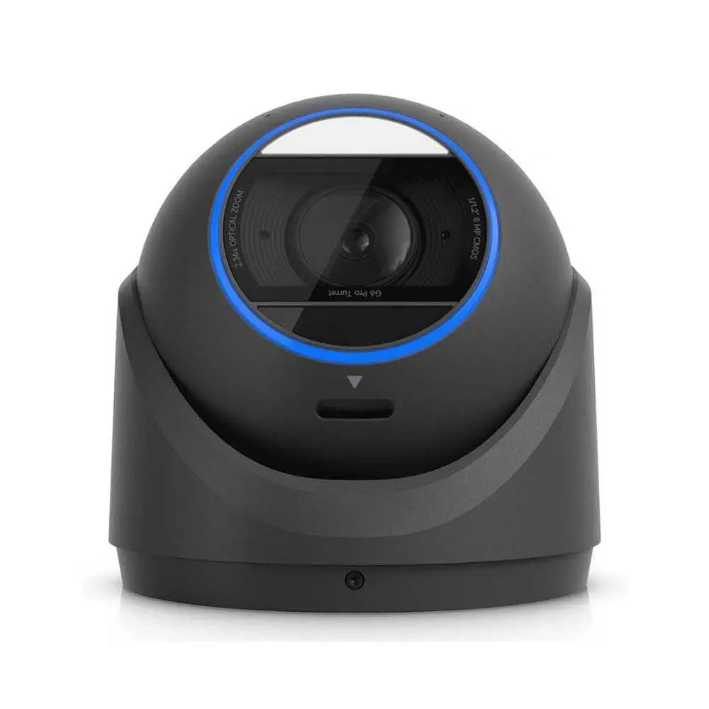 Ubiquiti G6 Pro Turret. Cámara PoE+ 4K. Negra.