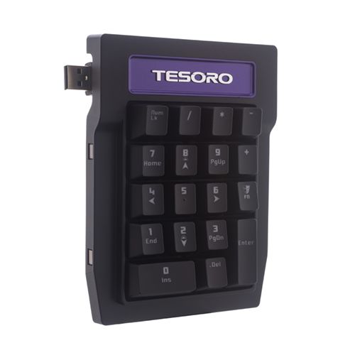 Tesoro Tizona Numpad. Extensión teclado mecánico Brown Switch